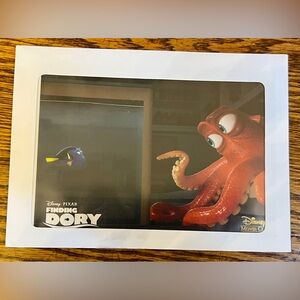 Disney Movie Club Finding Dory Collectible Lithograph 6.85"x5"